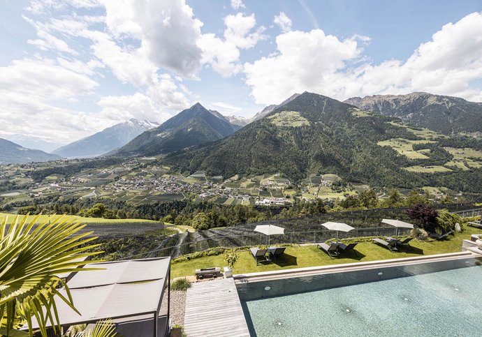 The family-run Schenna Hotels near Meran